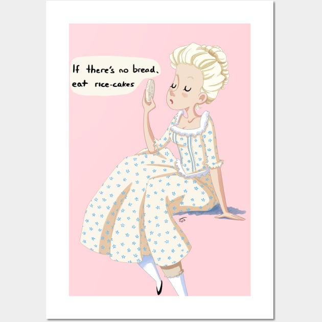 Passover marie antoinette Wall Art by DanniSketches